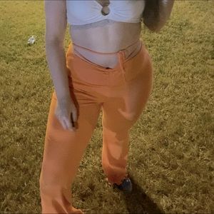 ORANGE TIE PANTS🍑